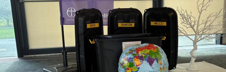 Prayer boxes unpacked