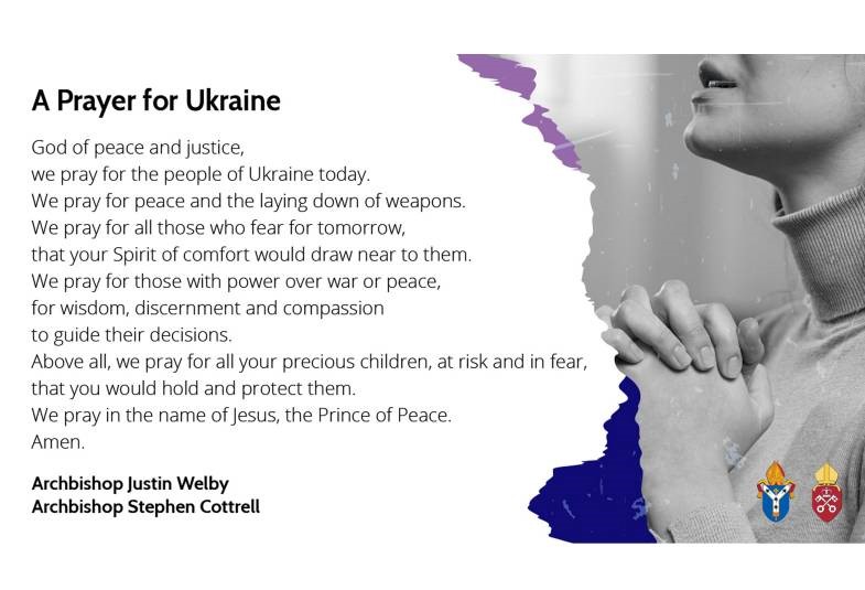 A prayer for Ukraine