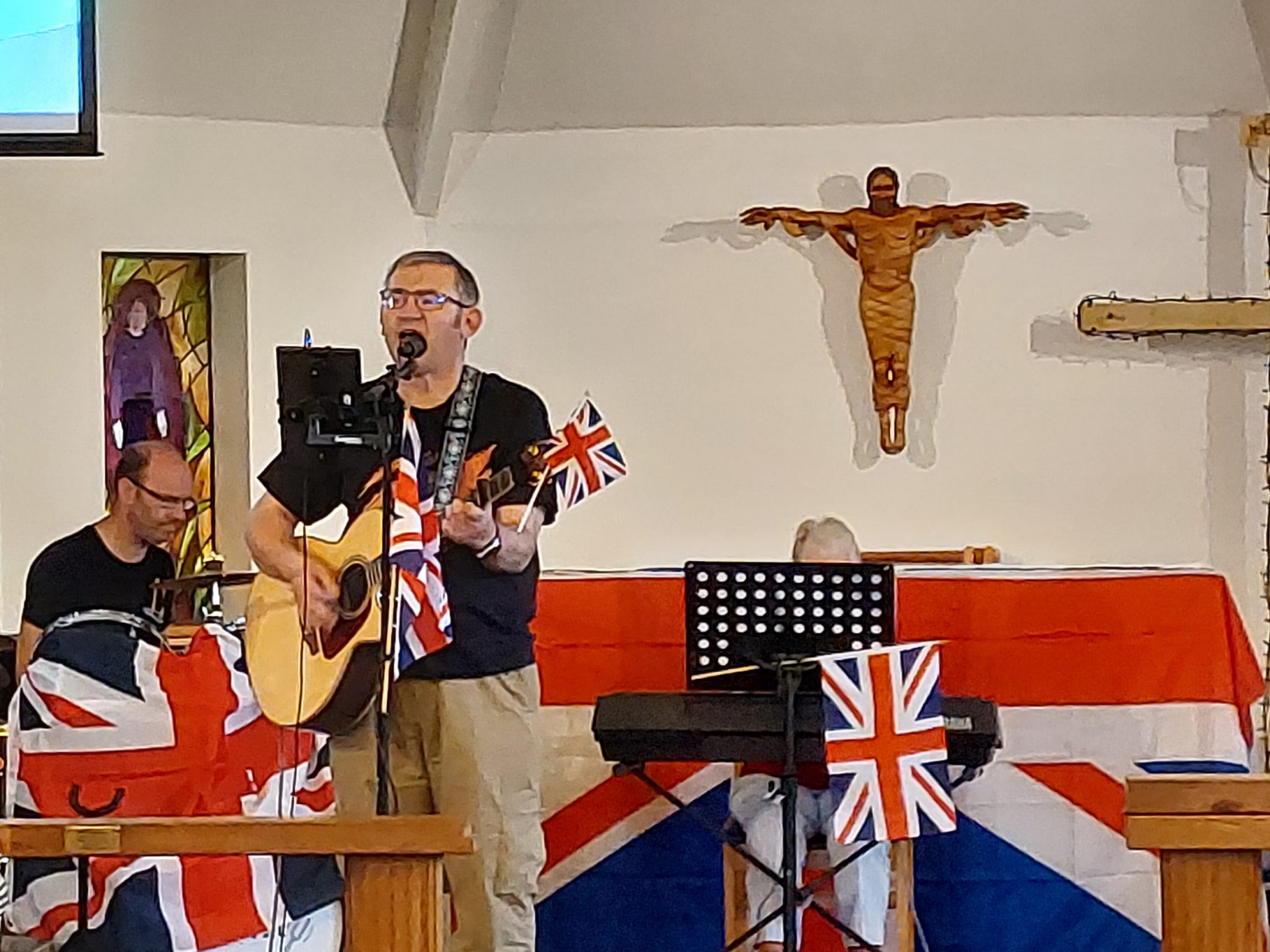 Union Jacks galore at St Peter's Westfield
